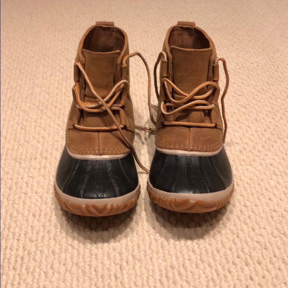 Sorel Out N About Leather Rain/Snow Duckboot